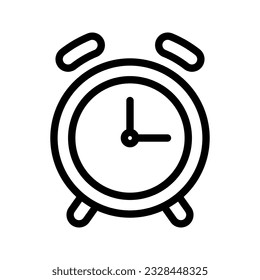 Alarm icon. sign for mobile concept and web design. vector illustration