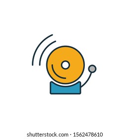 Alarm icon. Simple element from security icons collection. Creative Alarm icon ui, ux, apps, software and infographics.