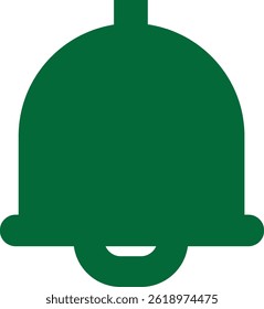 Ícone de alarme simbolizando notificações, lembretes e alertas, projetado em um estilo limpo e mínimo.