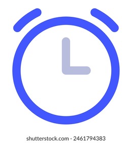 Icono de alarma para uiux, Web, App, infografía, etc
