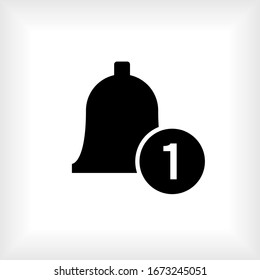 Alarm Icon. Universal Interface Element, Alert Sign and Bell Symbol - Vector.