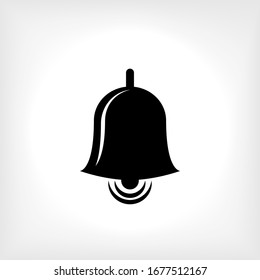 Alarm Icon. Universal Interface Element, Alert Sign and Bell Symbol - Vector.