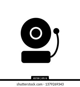 Alarm Icon Vector Illustration Logo Template