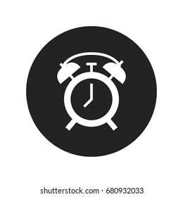 alarm icon vector isolated