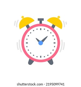 Alarm icon in vector. Logotype