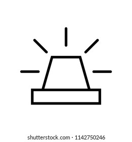 Alarm icon vector icon. Simple element illustration. Alarm symbol design. Can be used for web and mobile.