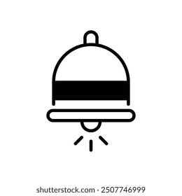 Alarm icon vector stock illustration