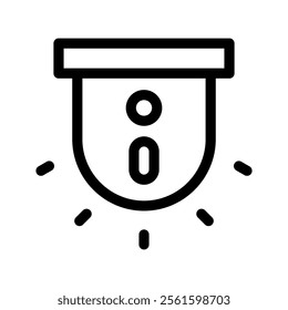 Alarm Icon Vector Symbol Design Illustration
