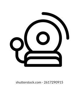 Alarm Icon Vector Symbol Design Illustration