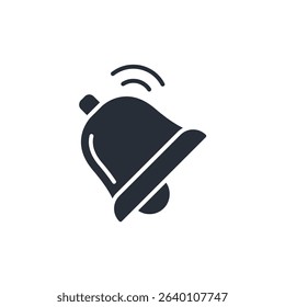 alarm icon. vector.Editable stroke.linear style sign for use web design,logo.Symbol illustration.