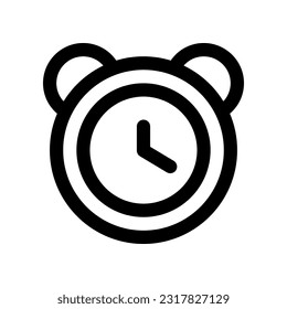 alarm icon for your website design, logo, app, UI.