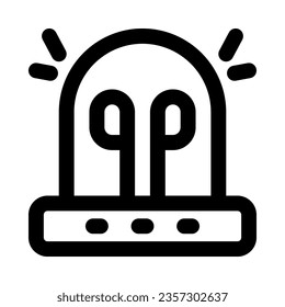 alarm icon for your website, mobile, presentation, and logo design.