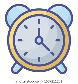
Alarm Isolated Vector Icon fully editable 
