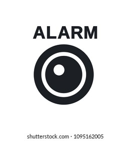 alarm led vector icon