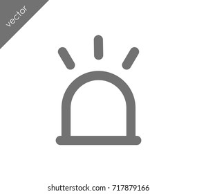 Alarm light icon