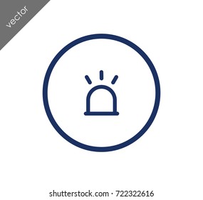 Alarm light icon