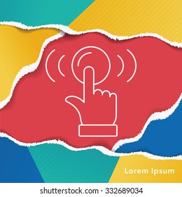alarm line icon