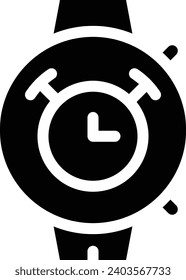 Alarm line vector line icon 