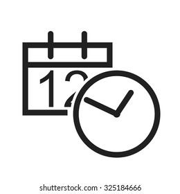 Alarm, phone, mobile icon vector image. Can also be used for mobile apps, phone tab bar and settings. Suitable for use on web apps, mobile apps and print media