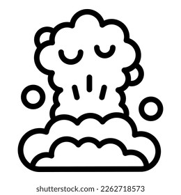 Vektorgrafik des Symbols zur Vorbeugung von Erinnerungen. Luftangriff. Warnschild