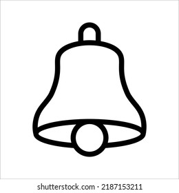 alarm ring signal icon vector illustration on white background.