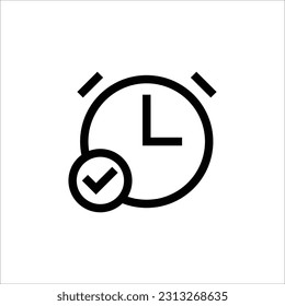 alarm ring signal icon vector