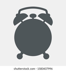 Сlock alarm is ringing quality vector illustration cut