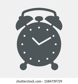 Сlock alarm is ringing quality vector illustration cut