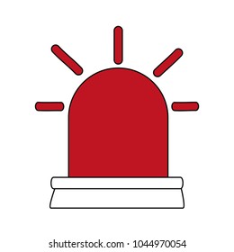 Alarm siren light