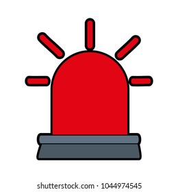Alarm siren light