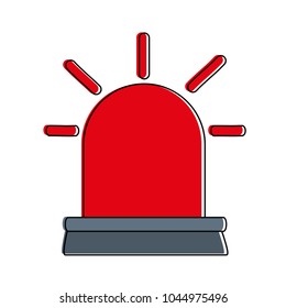 Alarm siren light