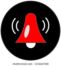 Alarm Sound icon.Vector