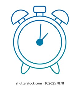alarm time clock isolated icon