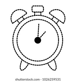 alarm time clock isolated icon