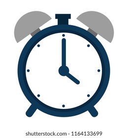 alarm time clock isolated icon