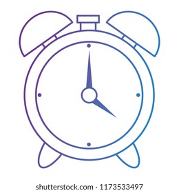 alarm time clock isolated icon