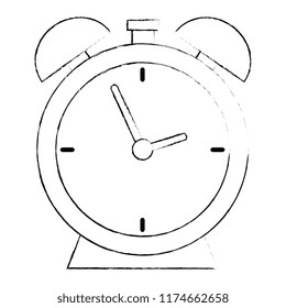 alarm time clock isolated icon