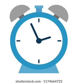 alarm time clock isolated icon