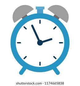 alarm time clock isolated icon