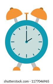 alarm time clock isolated icon