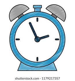 alarm time clock isolated icon