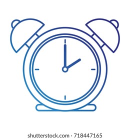 alarm time clock isolated icon