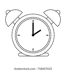 alarm time clock isolated icon