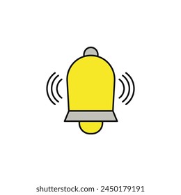 icono tipo Vector de hora de alarma