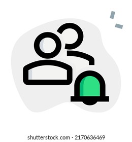 alarm for the users get alert on online messenger