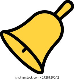alarm vector colour line icon