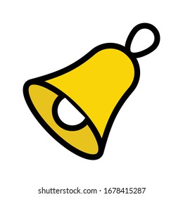 icono de color plano del vector de alarma 