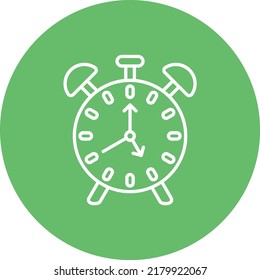 Alarm vector icon. Can be used for printing, mobile and web applications.