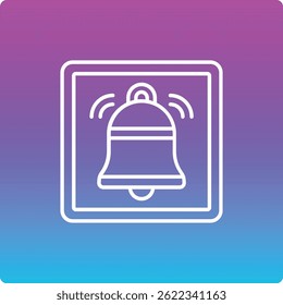 Alarm vector icon. Can be used for printing, mobile and web applications.