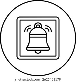 Alarm vector icon. Can be used for printing, mobile and web applications.